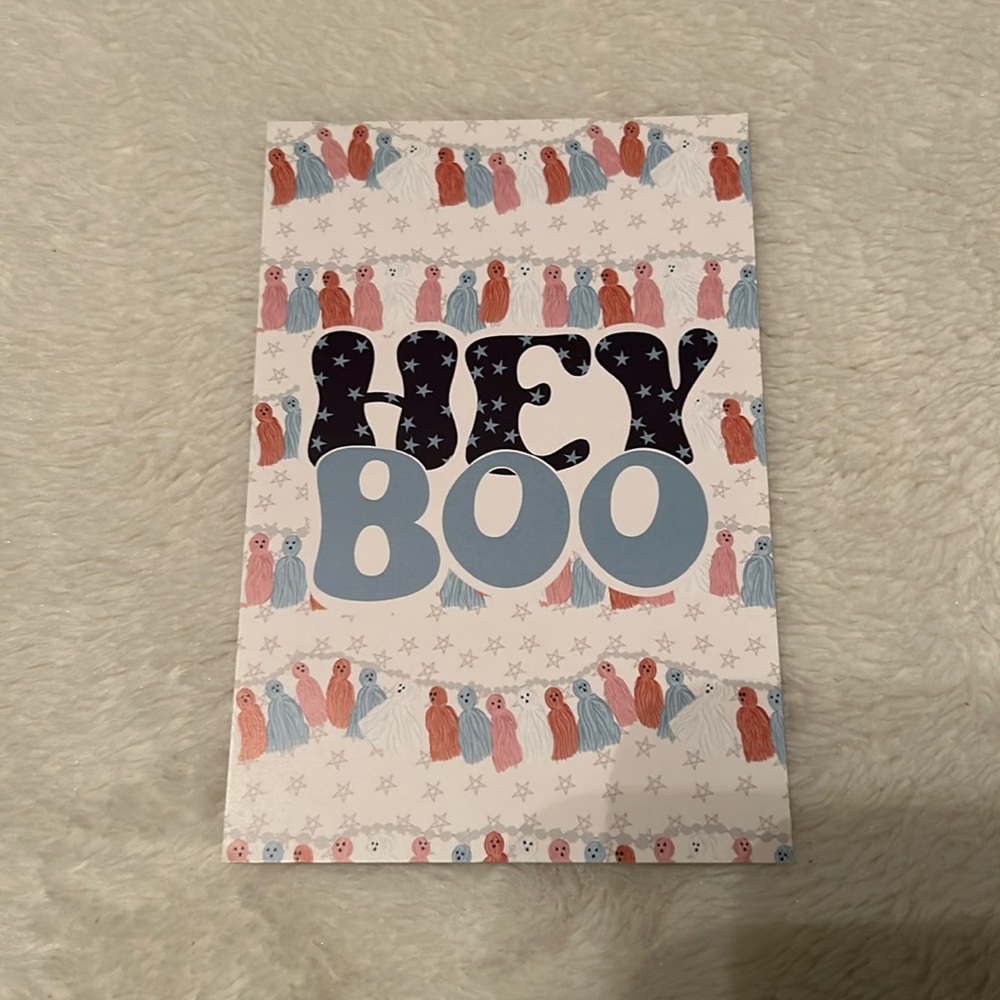 Hey boo cards